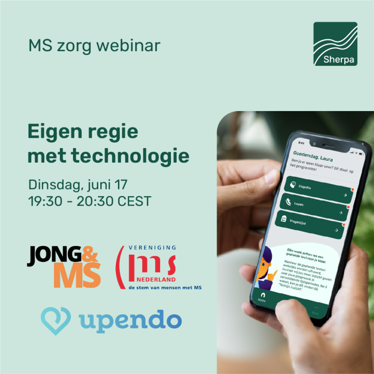 Gratis webinar ‘Eigen regie met technologie’